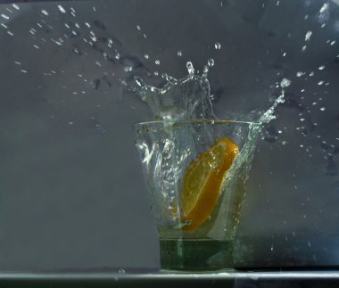 Limon sıçrama yüksek damla