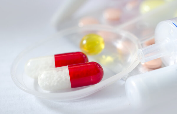 Цветные таблетки
