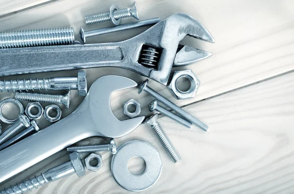 Nuts and bolts — Stock Photo, Image