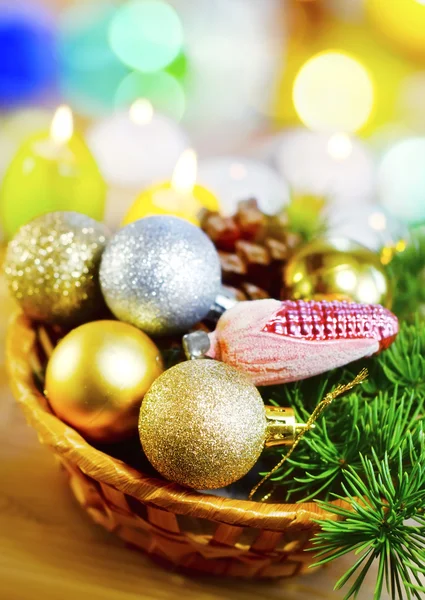 Close up decorative balls — Stock Photo, Image