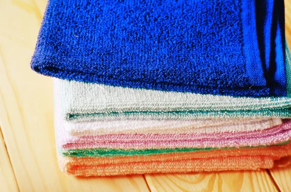 Color towels — Stock Photo, Image