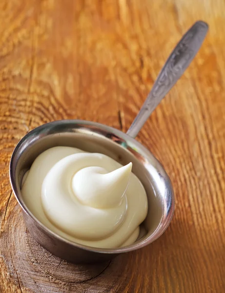 Domácí majonéza bez vajec — Stock fotografie