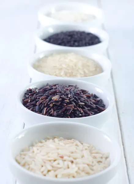 Different rice — Stock Photo, Image