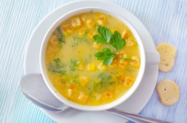 taze bezelye çorbası