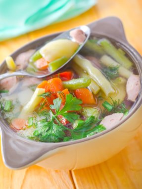 Vejetaryen çorbası