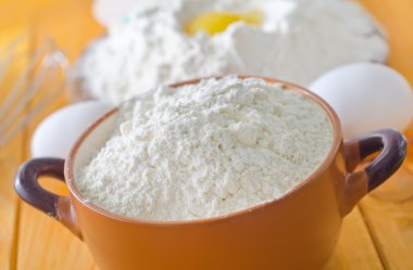 hamur için malzemeler