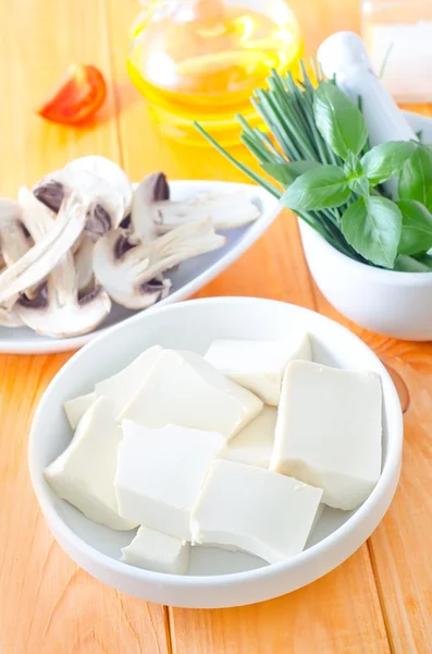 Zutaten für Lasagne — Stockfoto