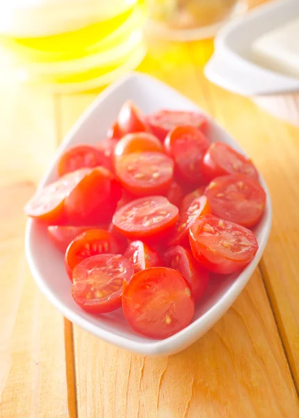 Pomidor cherri — Zdjęcie stockowe