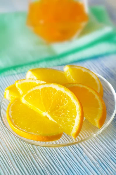 Homemade orange Jam — Stock Photo, Image