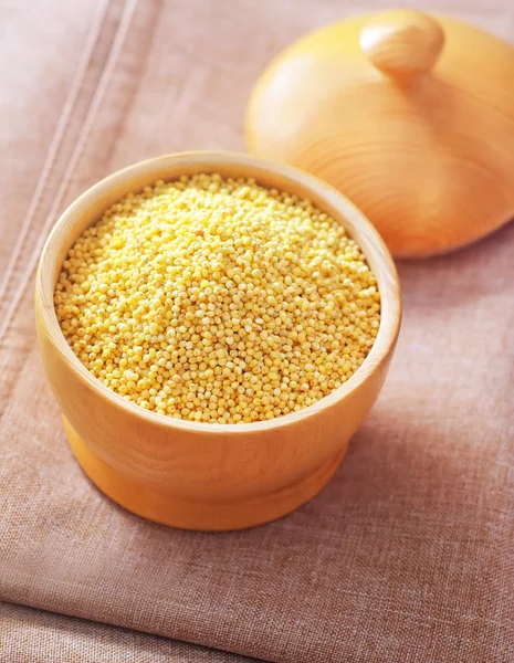 Raw millet — 스톡 사진