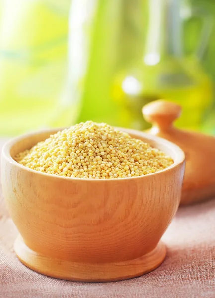 Raw millet — 스톡 사진