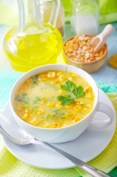 Sopa de guisantes — Foto de Stock