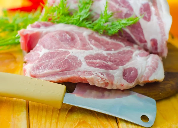 Rohes Fleisch — Stockfoto