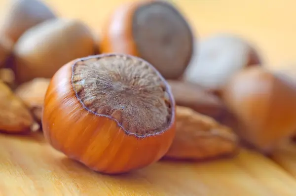 Hazelnuts — Stock Photo, Image