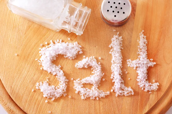 Vitt salt — Stockfoto