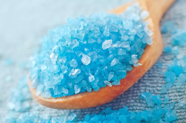 Blue sea salt — Stock Photo, Image