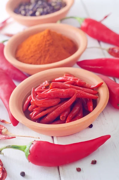 Chilli peppers — Stock Photo, Image