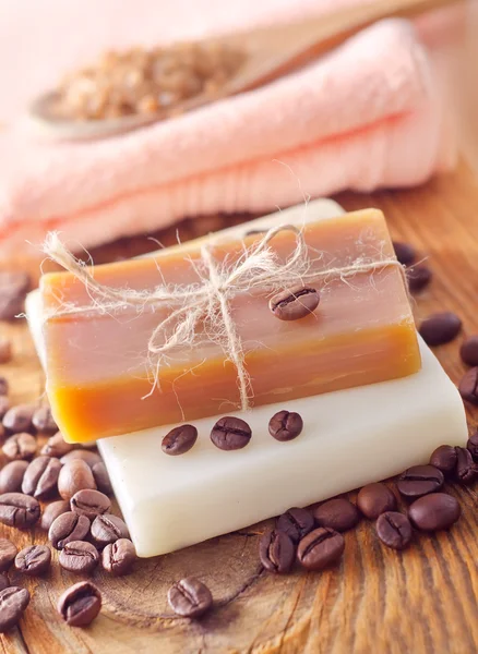 The soap — Stock Photo, Image