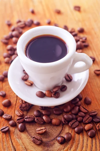 Coffee in a cup — Stock Photo, Image