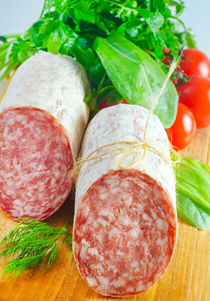 Salami sausage