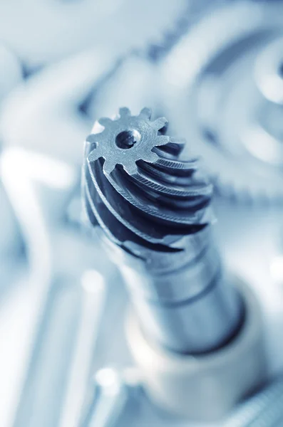 Gears,nuts and bolts — Stock Photo, Image