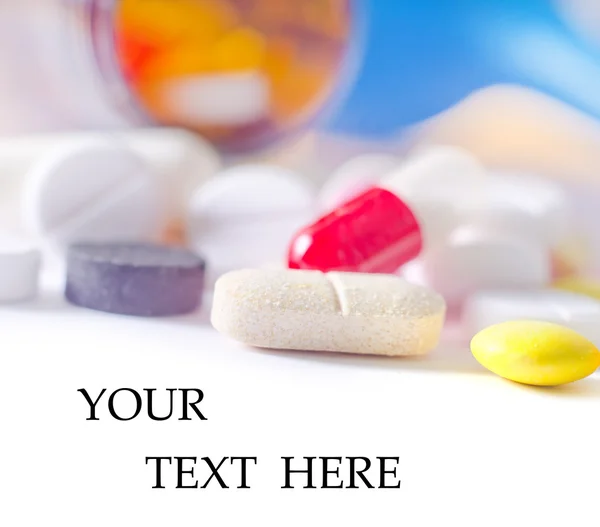 Color pills — Stock Photo, Image