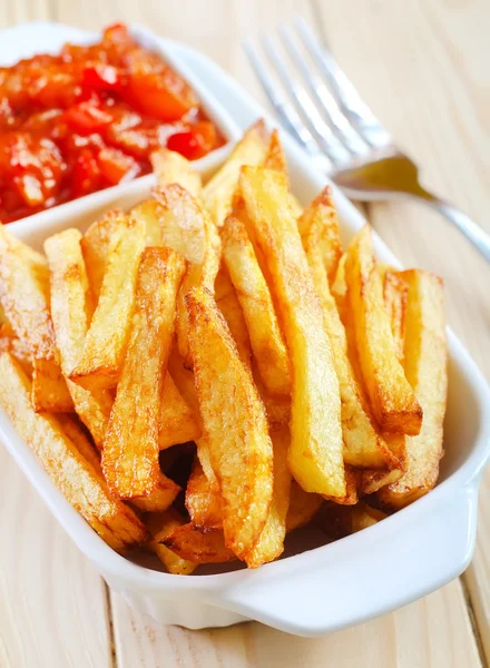 A Serving of fries — Stock Photo, Image