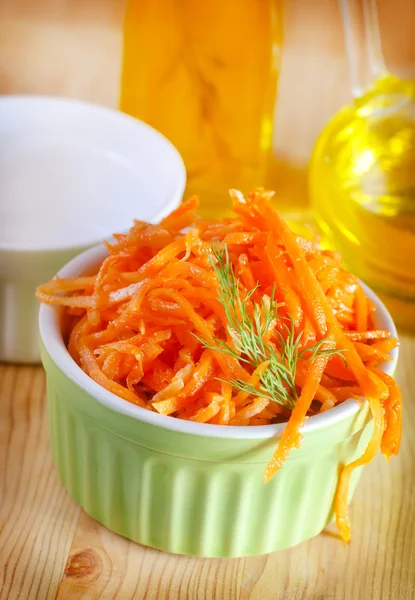 Salad of carrots — Stock Photo, Image