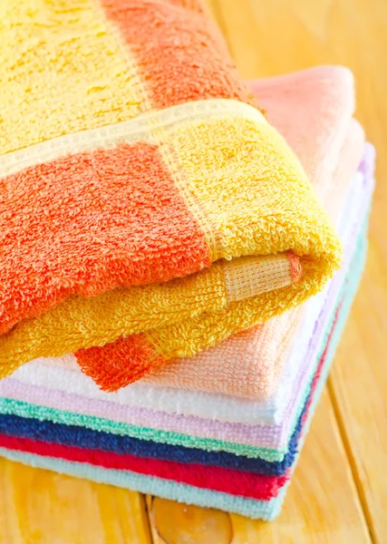 Stack of towels — Stock Photo, Image