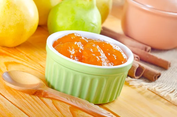 Fresh homemade applesauce — ストック写真