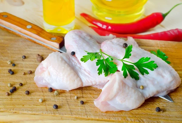 Çiğ tavşan eti — Stok Foto © irrez 130872228