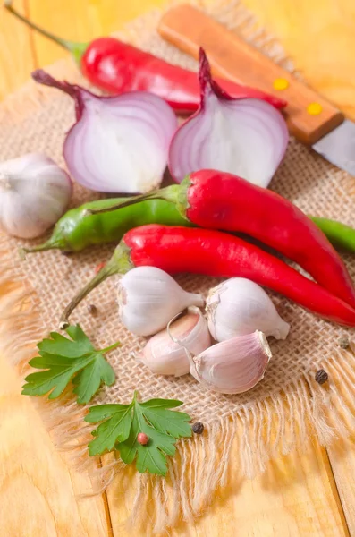 Aroma spice and vegetable — Stock Photo, Image