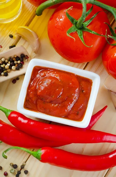 Salsa di pomodoro — Foto Stock