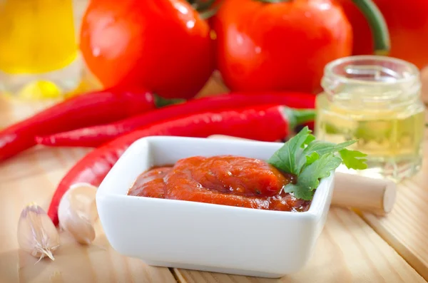 Salsa de tomate — Foto de Stock