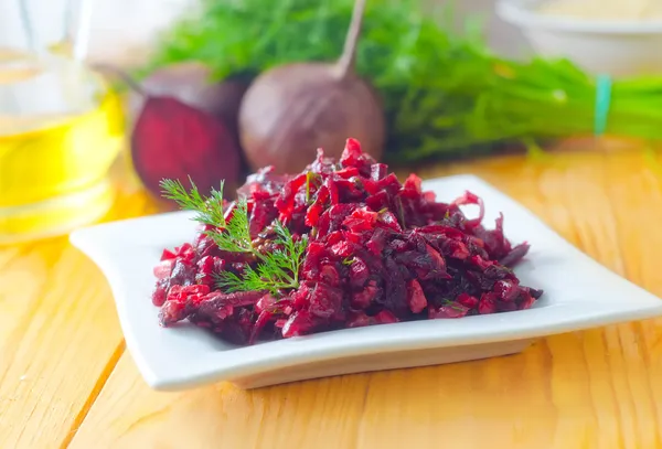 Ensalada con remolacha —  Fotos de Stock