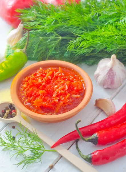 Chilli sauce — Stock Photo, Image