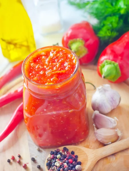 Chilli sauce — Stock Photo, Image