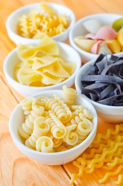 Pasta cruda — Foto Stock