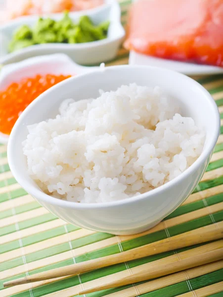 Ingredientes para sushi — Fotografia de Stock