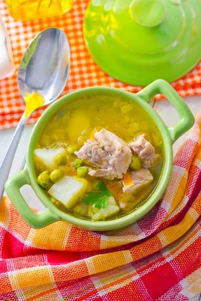 Frische Suppe — Stockfoto