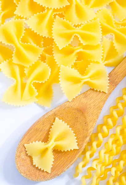 Pastas crudas — Foto de Stock