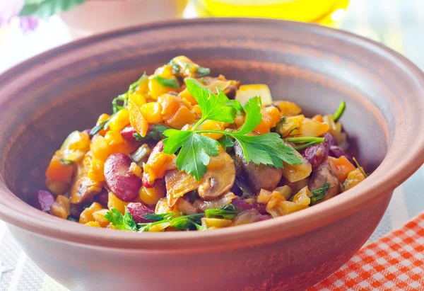 Baked vegetables — Stock Image Baked vegetables Stock Photo