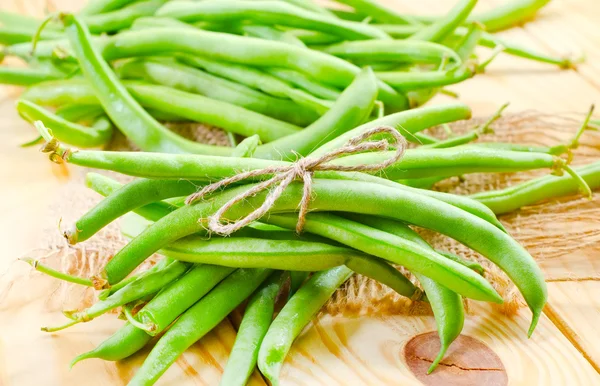 Grüne Bohnen — Stockfoto