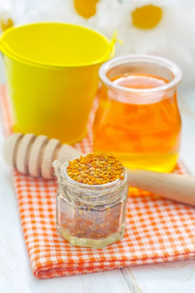 Pollen och honung — Stockfoto