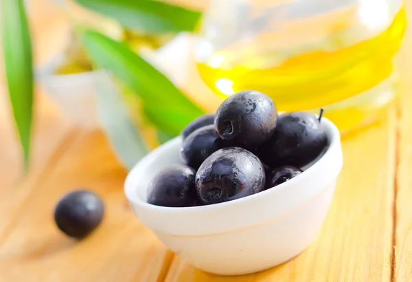 Black olives — Stock Photo, Image