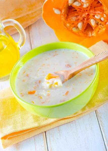 Pumpkin porridge — Stock Photo, Image