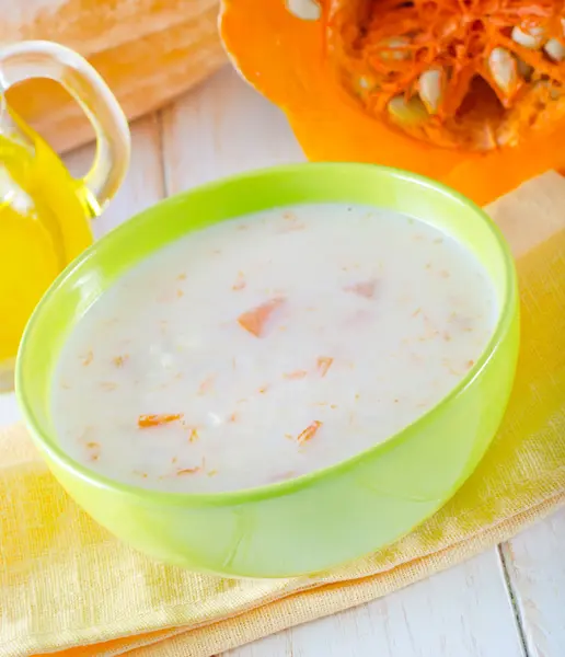 Pumpkin porridge — Stock Photo, Image