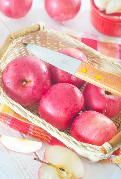 Red apples — Stock Photo, Image