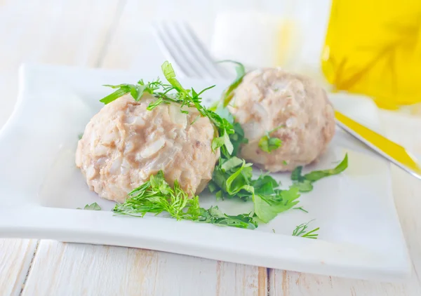 Fleischklößchen — Stockfoto