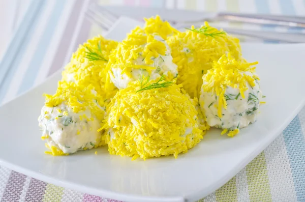 Cheese balls — Stock Photo, Image